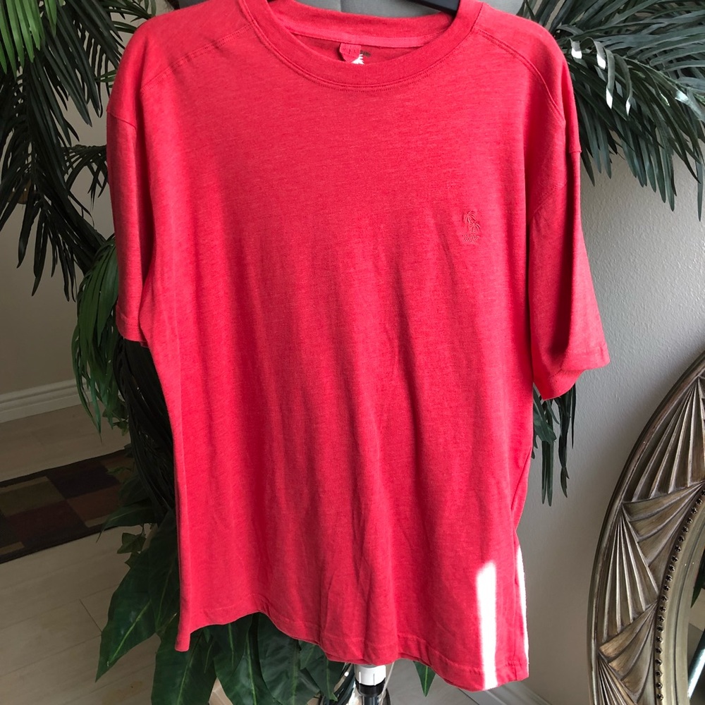 NEWPORT BLUE Red T-Shirt, Sz Large